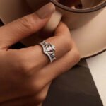 Anillo Celestia Heart - Plata Esterlina