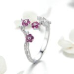 Anillo Flower Branch - Plata Esterlina
