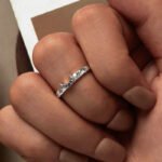 Anillos Galactic Sun - Plata Esterlina