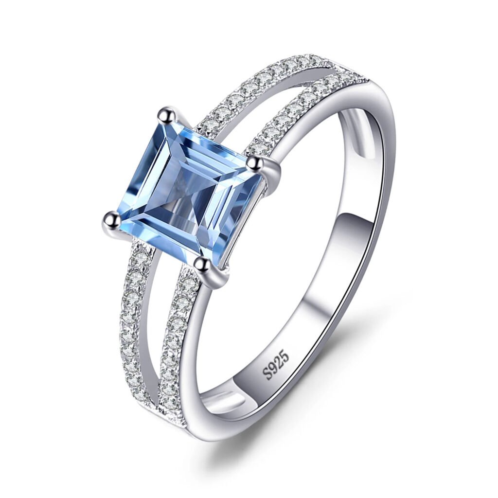 Anillo Azure Luxe – Plata Esterlina