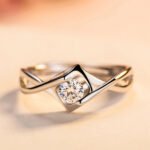 Anillo Golden Curve - Plata Esterlina