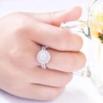 Anillo Twin Rose - Plata Esterlina