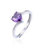 Anillo Violet Edge - Plata Esterlina