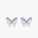 Aretes Butterfly Glow - Plata Esterlina