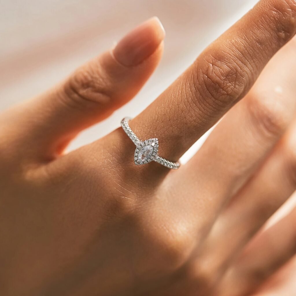 Anillo Aura – Plata Esterlina - Detalle