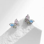 Aretes Butterfly Glow - Plata Esterlina