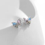 Aretes Butterfly Glow - Plata Esterlina