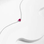 Pulsera Rosy Heart - Plata Esterlina