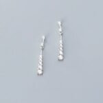 Aretes Crystal Drop - Plata Esterlina