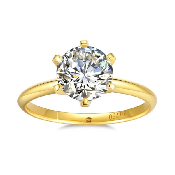 Anillo De Compromiso - Oro18k - Imagen 3