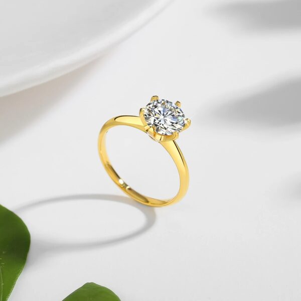 Anillo De Compromiso - Oro18k - Imagen 5