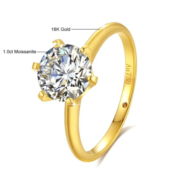 Anillo De Compromiso - Oro18k - Imagen 7