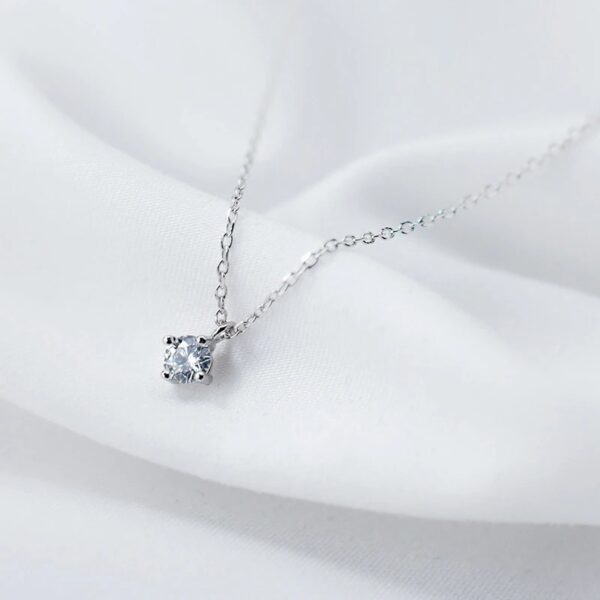 Collar De Piedra - Plata Esterlina - Imagen 2