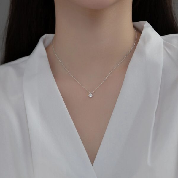 Collar De Piedra - Plata Esterlina - Imagen 3