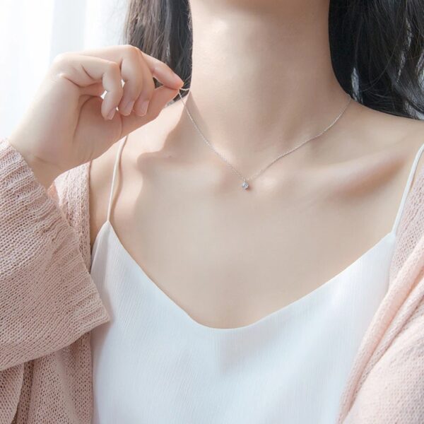 Collar De Piedra - Plata Esterlina - Imagen 4