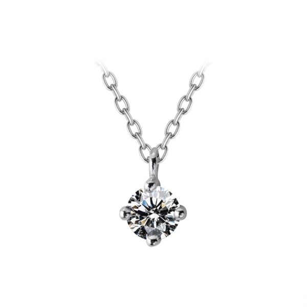 Collar De Piedra - Plata Esterlina