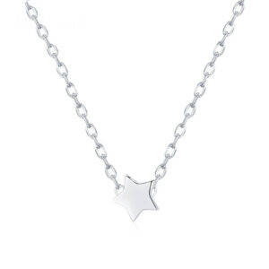 Collar De Estrella - Plata Esterlina