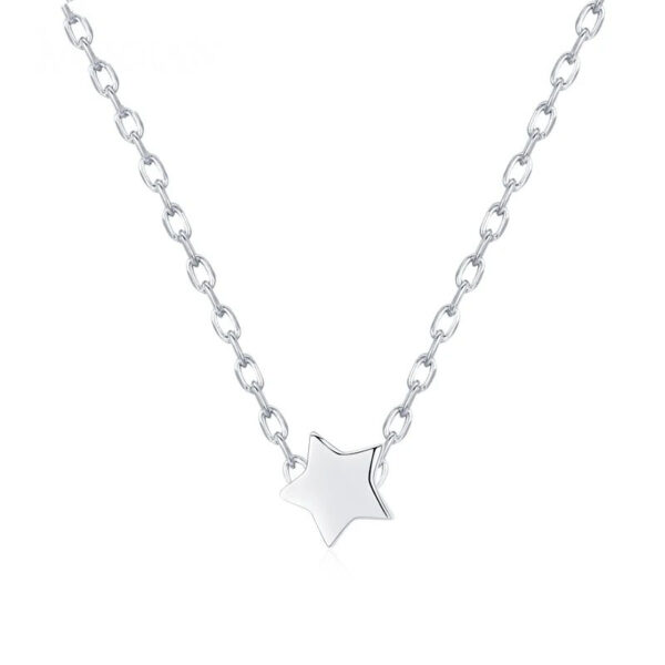 Collar De Estrella - Plata Esterlina