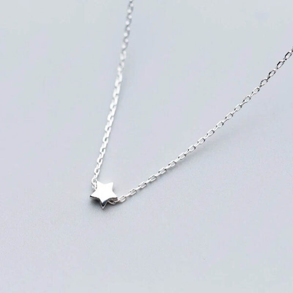 Collar De Estrella - Plata Esterlina