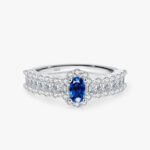 Anillo Sapphire Crow – Plata Esterlina