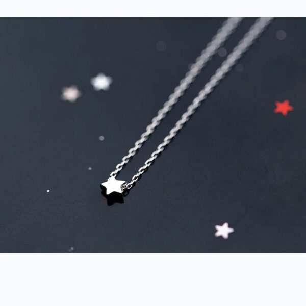 Collar De Estrella - Plata Esterlina - Imagen 2