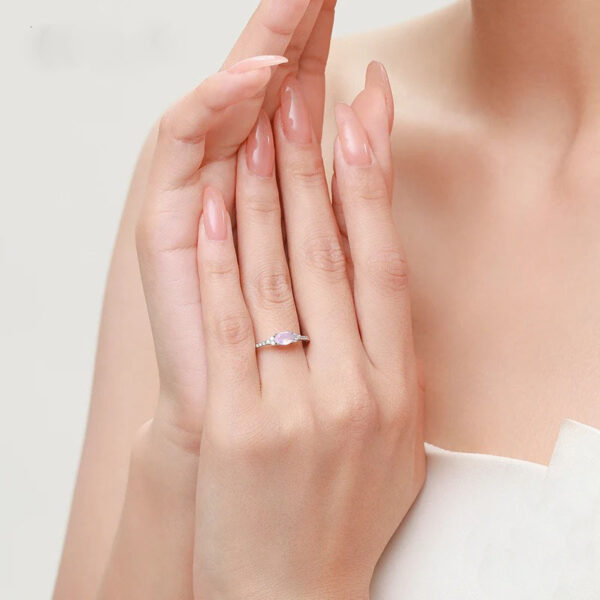 Anillo De Compromiso – Plata Esterlina - Imagen 2