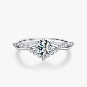 Anillo De Compromiso – Plata Esterlina