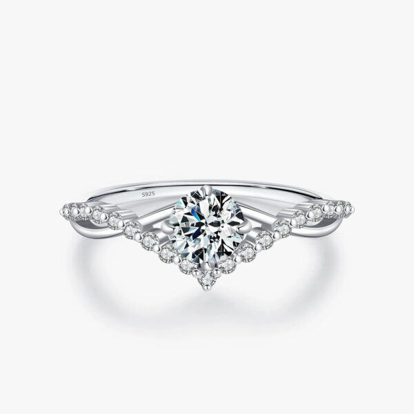 Anillo De Compromiso – Plata Esterlina