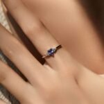 Anillo Amethyst Love – Plata Esterlina