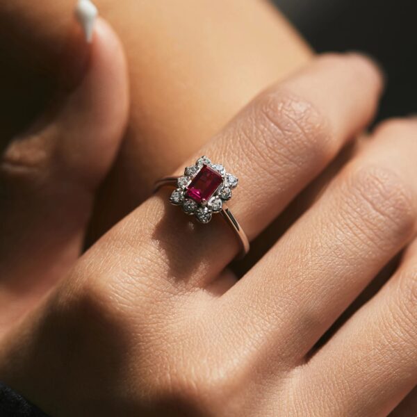 Anillo De Compromiso – Plata Esterlina - Imagen 3