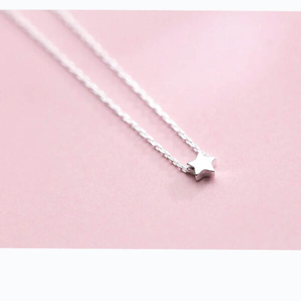 Collar De Estrella - Plata Esterlina - Imagen 3