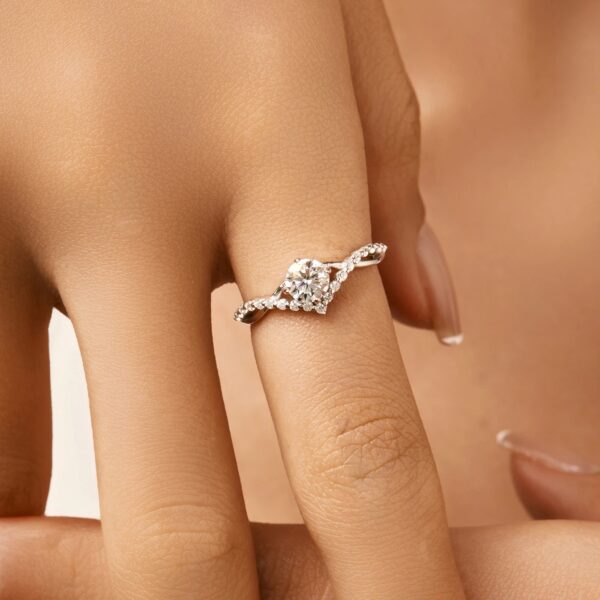 Anillo De Compromiso – Plata Esterlina - Imagen 5