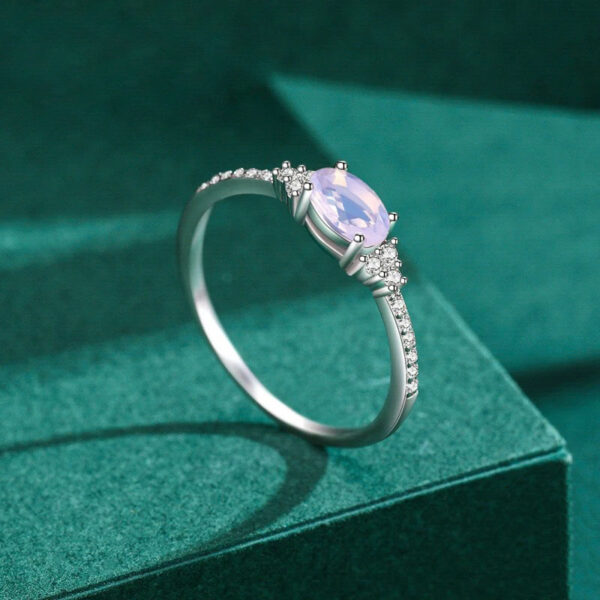 Anillo De Compromiso – Plata Esterlina - Imagen 3