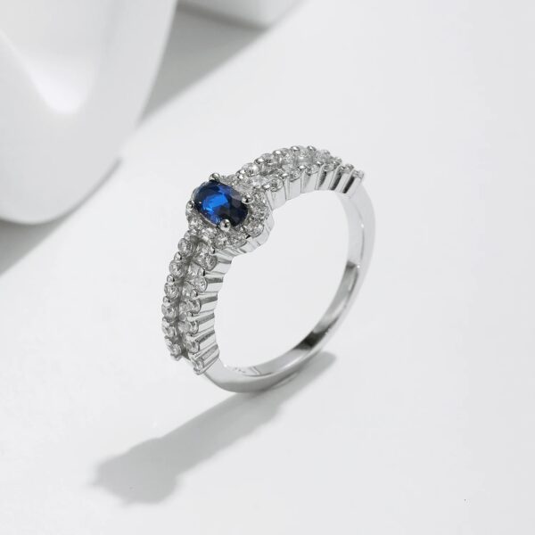 Anillo De Compromiso – Plata Esterlina - Imagen 5
