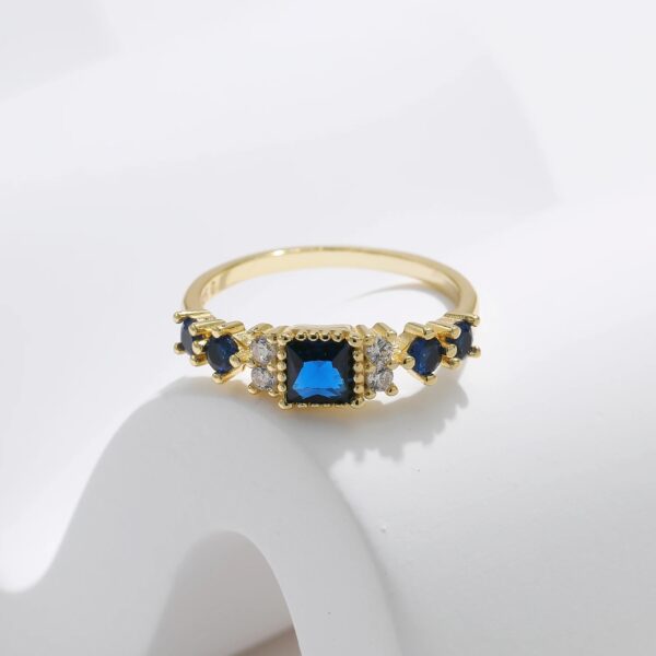 Anillo Vintage Dorado– Plata Esterlina y Chapa De Oro - Imagen 4