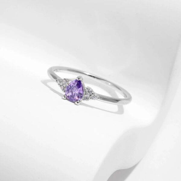 Anillo De Compromiso – Plata Esterlina - Imagen 4