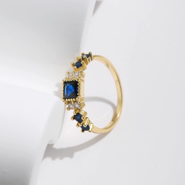 Anillo Vintage Dorado– Plata Esterlina y Chapa De Oro - Imagen 5