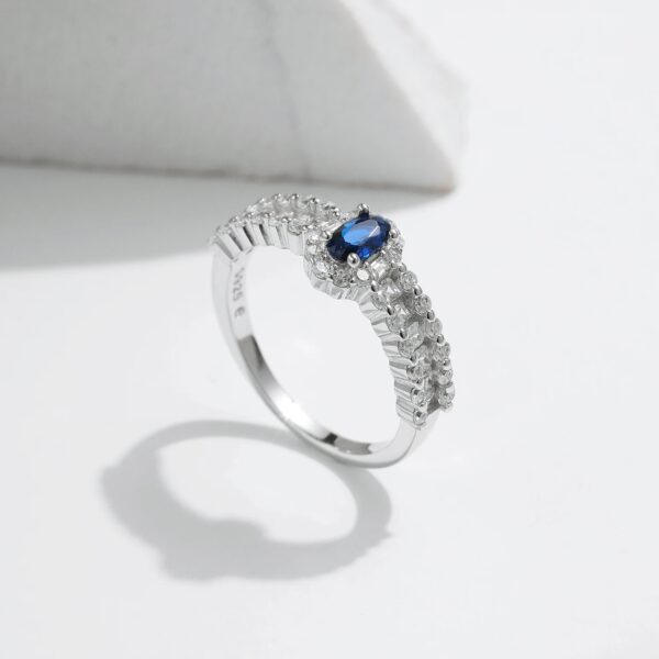 Anillo De Compromiso – Plata Esterlina - Imagen 3