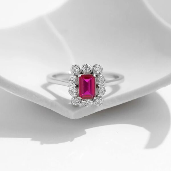 Anillo De Compromiso – Plata Esterlina - Imagen 4