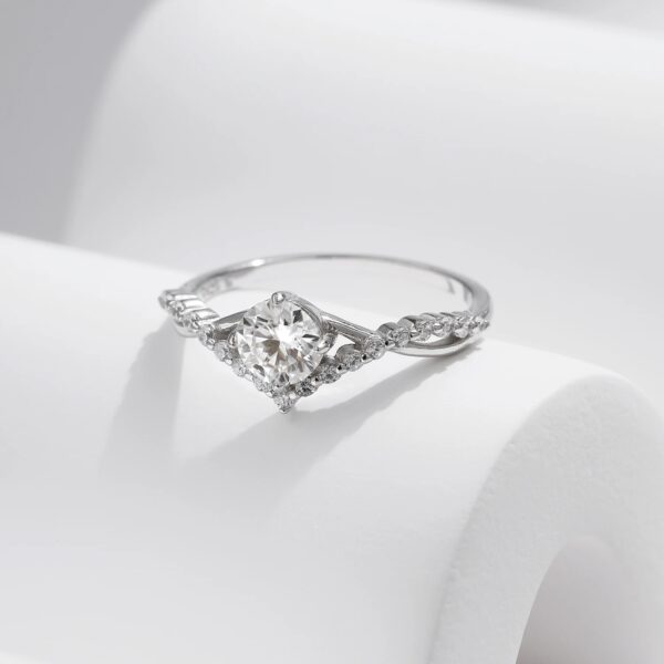 Anillo De Compromiso – Plata Esterlina - Imagen 2