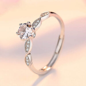 Anillo De Compromiso - Plata Esterlina