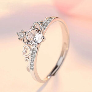 Anillo De Compromiso - Plata Esterlina