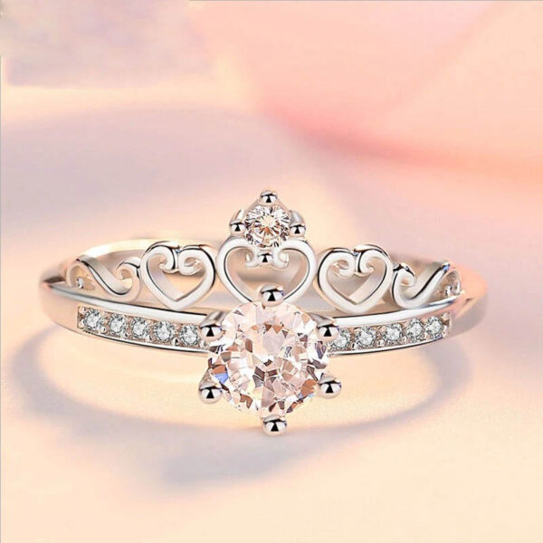 Anillo De Compromiso - Plata Esterlina - Imagen 2