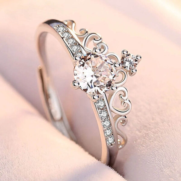 Anillo De Compromiso - Plata Esterlina - Imagen 6