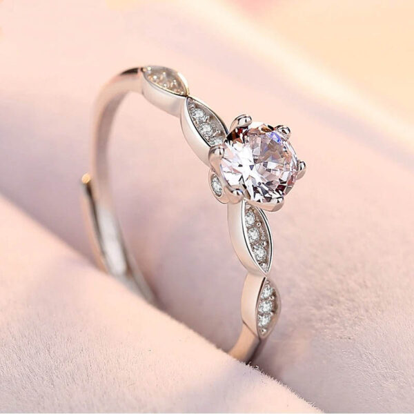 Anillo De Compromiso - Plata Esterlina - Imagen 4