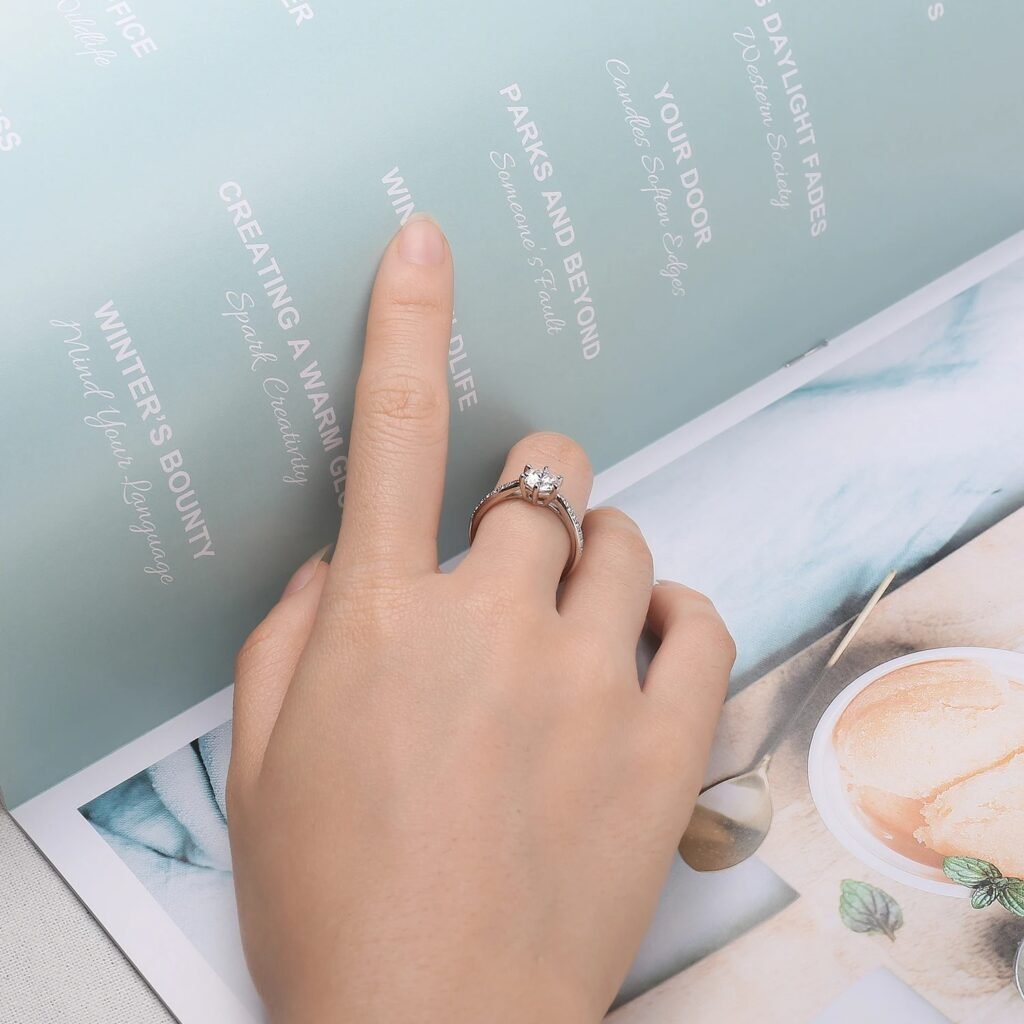 Anillo Bridal Glow – Plata Esterlina - Detalle
