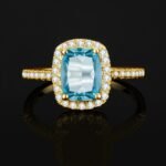 Anillo Royal Aquamarine - Oro14k
