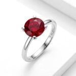 Anillo Crimson Grace – Plata Esterlina