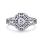 Anillo Celestial Halo – Plata Esterlina