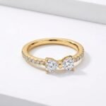 Anillo Golden Duet – Chapa De Oro 18k